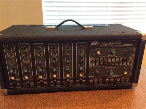 powerd mixer 6 chanel cheap used|Peavey XR600B 6.